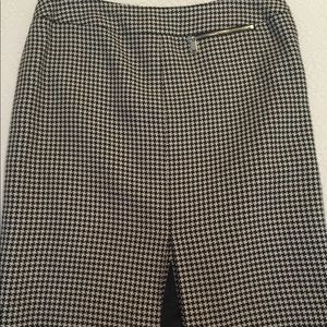 Carlisle wool houndstooth Skirt
